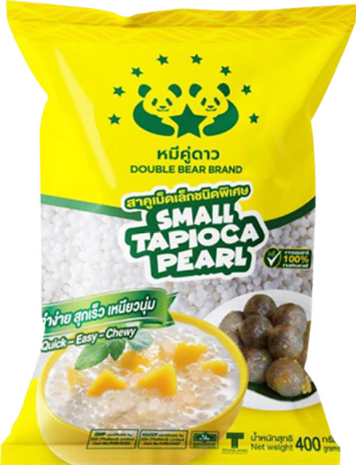 [임박 할인] 사고 펄 타피오카펄 망고사고 Sago Tapioca pearl 400g, 1개