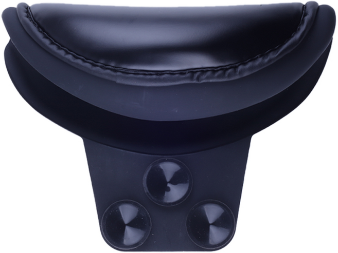 푹신하고 말랑한 미용실 찰떡 실리콘 샴푸목받침, 1개, 검정