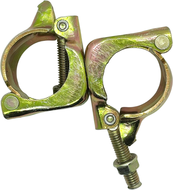 회전클램프 농자재 하우스자재 클립 단클램프 파이프 홀딩클램프 연결 48 x 48mm 회전클램프 1개, 1세트