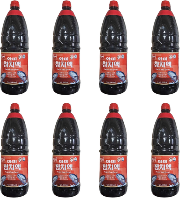 화미 참치액 2kg, 8개