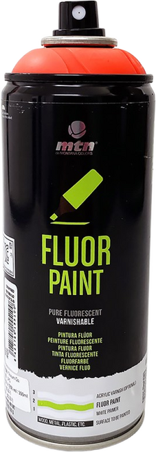 FLOOR RED[형광] 네온레드 스프레이페인트 (범민스토어) mtn 몬타나스프레이, 1개, 플로 어 레 드 [FLO OR RE D], 400ml