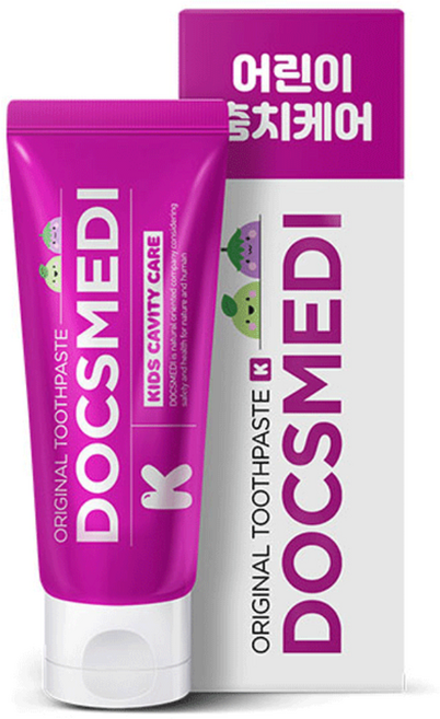닥스메디 닥트러스트 K 어린이 충치 케어 불소 치약, 60g, 1개