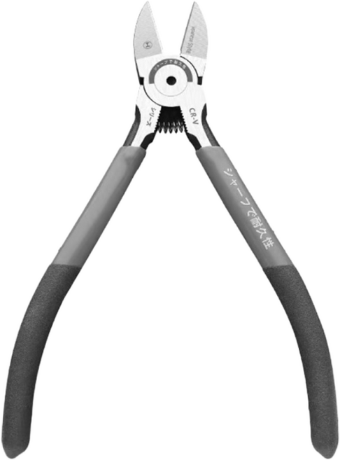 HERON 정밀 니퍼 크롬바나듐강 복원스프링 전선 절단 공구, 1개, 6 인치