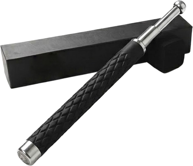 픽센드 호신용 고급 삼단봉 26인치 66cm 실버, 1개