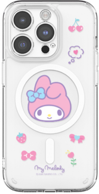 (정품)산리오 큐티 갤럭시 아이폰 렌즈가드 마그네틱 케이스(맥세이프 호환)