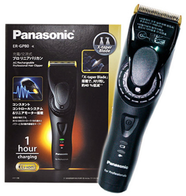 파나소닉 [파나소닉] 프로페셔널 헤어 클리퍼(바리깡) ER-GP80 -K, 바리깡