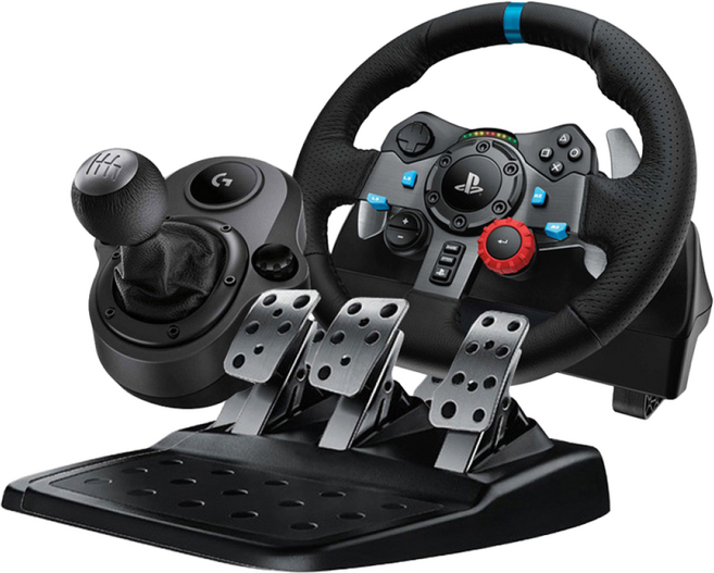 로지텍G G29 레이싱휠+드라이빙 쉬프터 SET (PS4 PS3 PC 로지텍코리아 정품 2년AS), 1세트