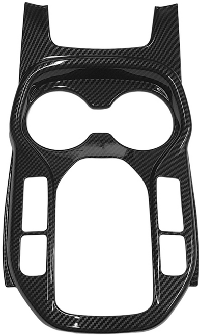 미켈라토 싼타페DM/더프라임 튜닝 실내 카본 몰딩 커버 수전사 튜닝 모음, 카본블랙_기어박스x1pcs, 기타