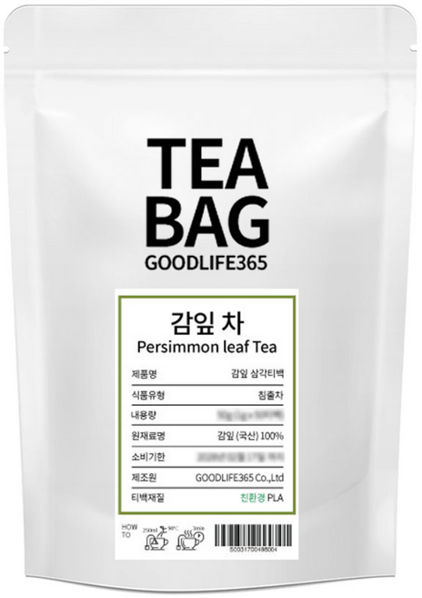 굿라이프365 감잎 감잎차 삼각티백 50개입, 1g, 50개