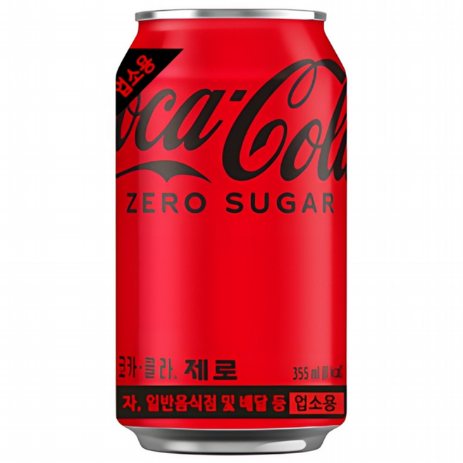 코카콜라 제로콜라 355ml 업소용, 24개