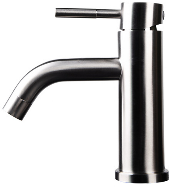 포세이돈수전 스텐 원홀 세면기 수전 SL-3001, 1개