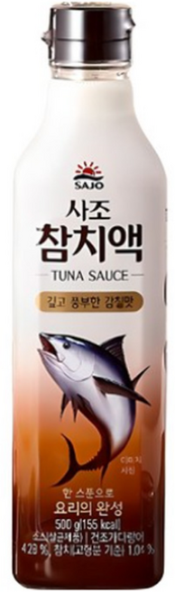 사조 참치액, 1개, 500g