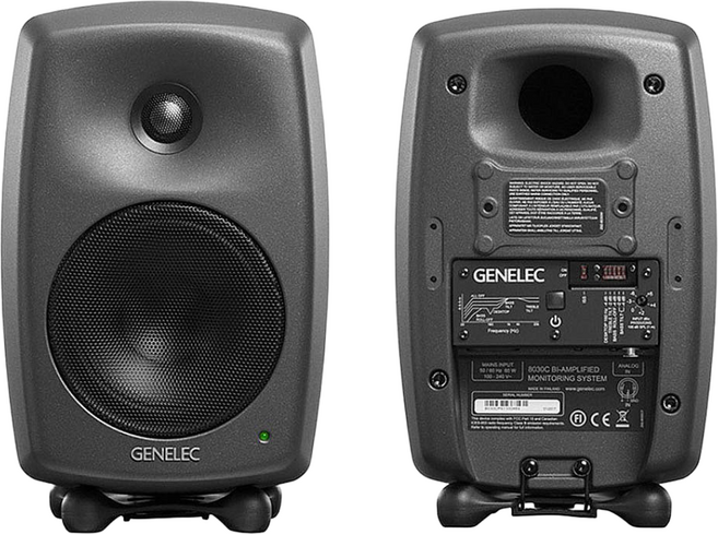 제네렉 모니터 스피커 5인치 8030C 스튜디오 모니터링 스피커 그레이 1통 삼아정품, Genelec 8030C 액티브