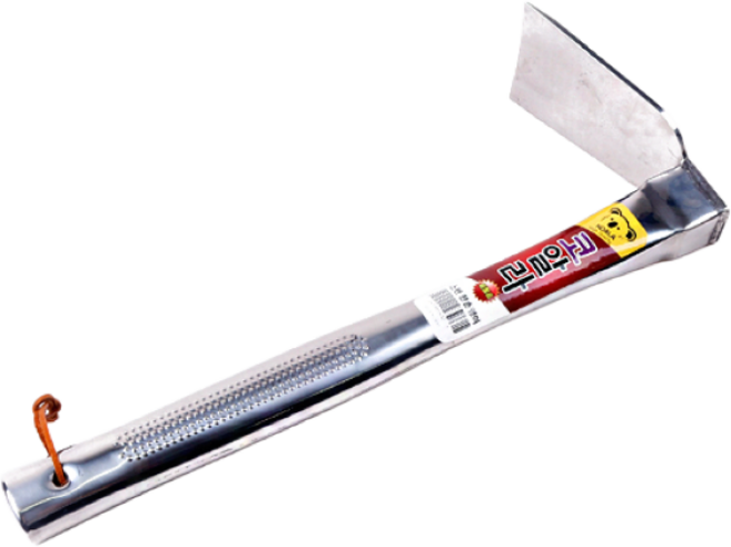 스텐한손괭이 양면 농기구 괭이 호파 호미 밭갈기 땅파기, 1개