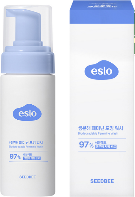 씨드비 이슬로 생분해 페미닌 포밍 워시 여성청결제, 150ml, 1개