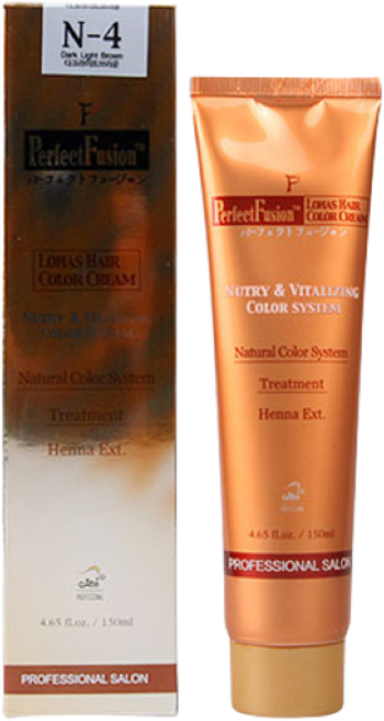 본 퍼펙트퓨젼 로하스 칼라크림 염색약 150ml, GY-7 밝은황갈색, 1개