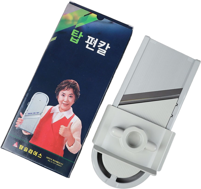 오메가키친 탑 편칼 4단슬라이서 채칼 칼 양파 야채 양배추 야채칼, 탑편칼(4단슬라이서)(000006), 1개