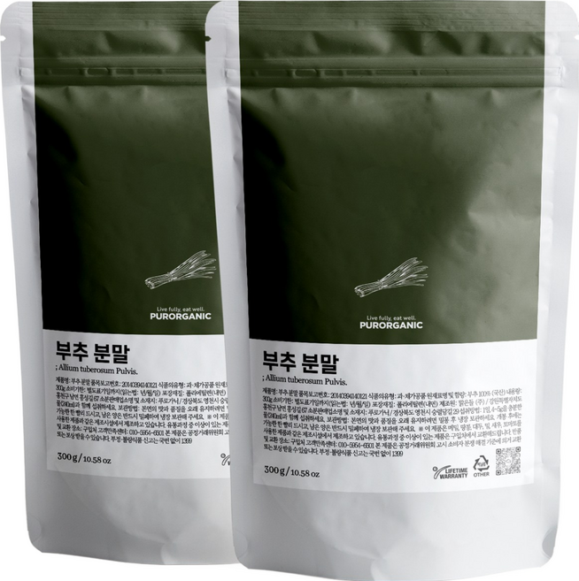 푸로가닉 대동 부추 분말, 2개, 300g