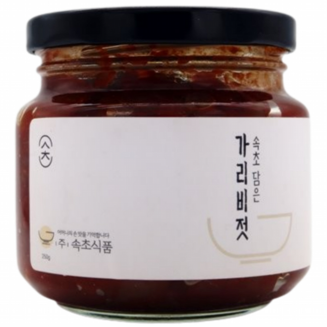 속초식품 속초 담은 저염 가리비젓, 1개, 500g