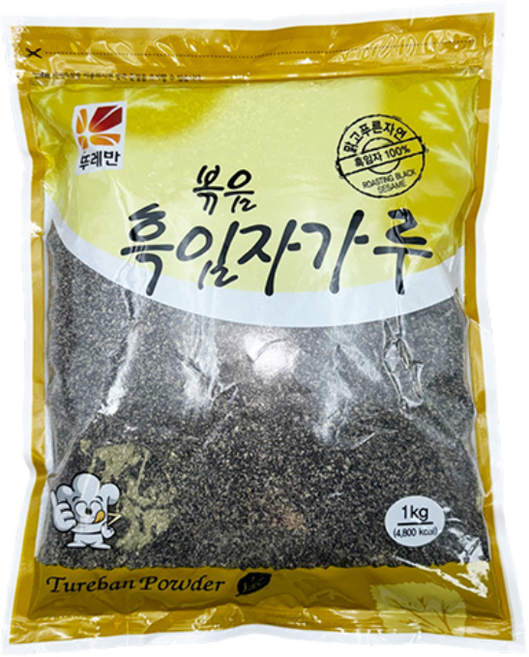 뚜레반 볶음 흑임자가루, 1kg, 1개