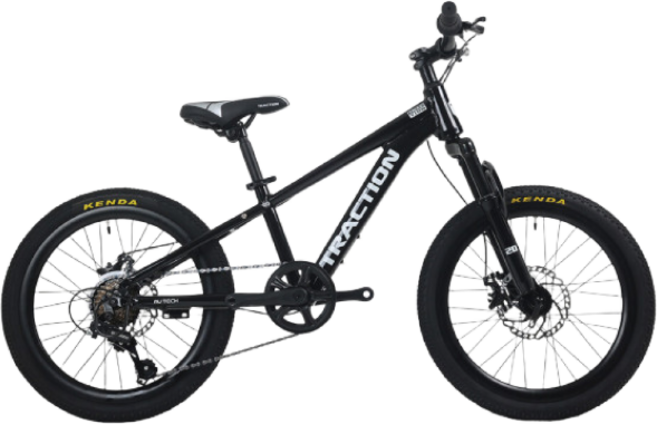 에이유테크 트랙션 시마노7단 20인치 알루미늄 중학생 MTB 자전거 M720, 1개, 138cm, 블랙