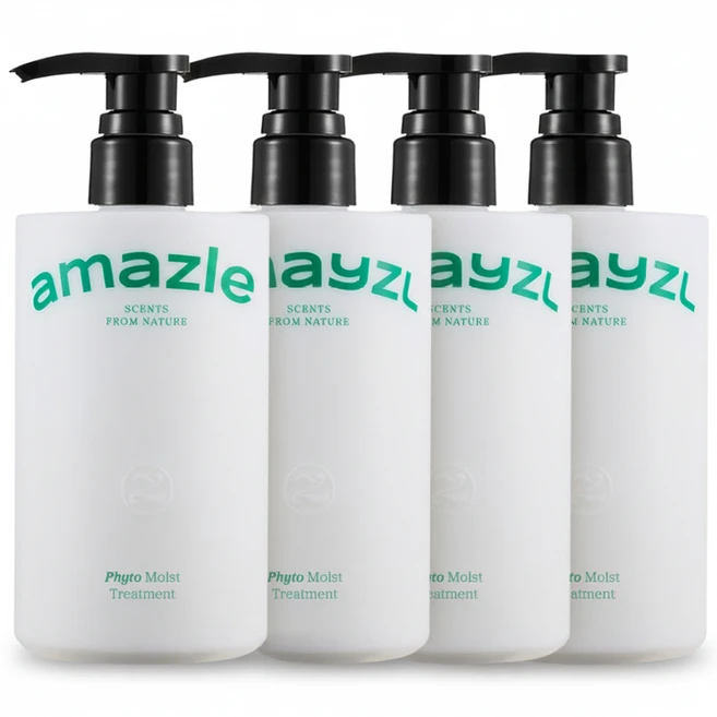어메이즐 피토 모이스트 트리트먼트 500ML 4개 - 쿠팡