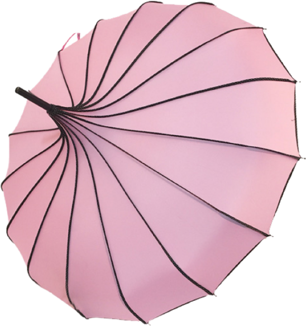 렌코리아 슬림도트라인 궁전우산 패션양산 수동장우산