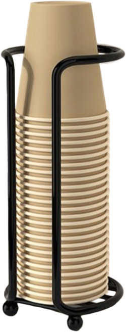 레디박스 고급형 종이컵 거치대 컵홀더, 1개, 블랙