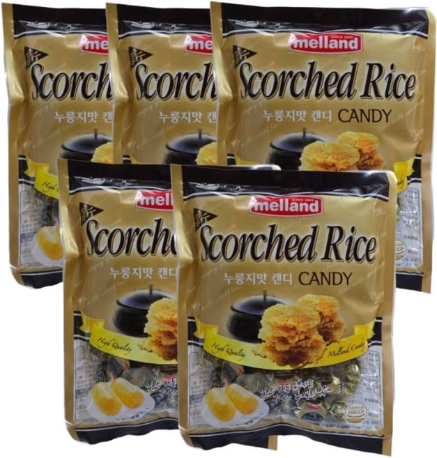 멜랜드 누룽지맛 캔디 250g 낱개, 5개