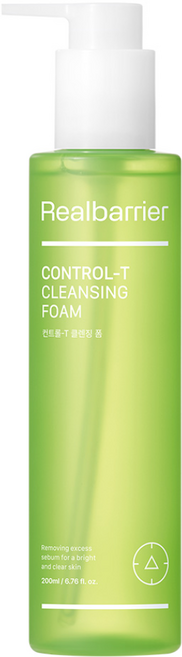 리얼 베리어 컨트롤-T 클렌징 폼, 200ml, 2개