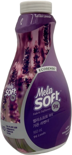 멜라루카 멜라소프트9X 가든라벤더, 1개, 960ml - 쿠팡