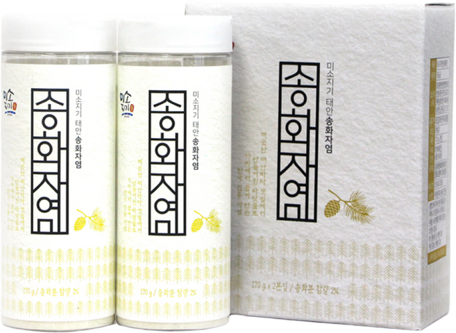 미소지기 태안 송화자염, 170g, 2개