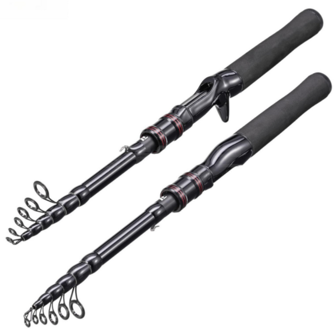 블루웨이브 휴대용 소형낚시대 미니낚시대 원투대 갯바위 2.1m, 캐스팅C210