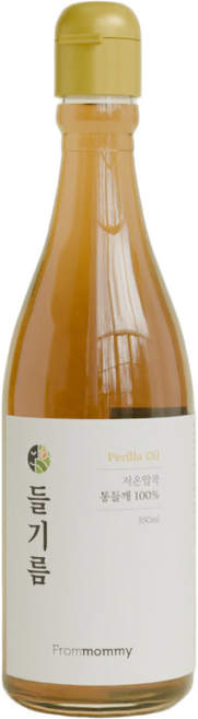 프롬마미 100% 통들깨 들기름 350ml 고소한들기름 국민들기름, 1개
