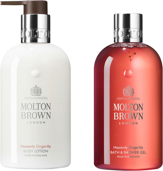 몰튼브라운 Molton Brown 헤븐리 진저 릴리 바디로션 크림 샤워겔 세트 300ml 독일직배송, 1개