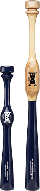 [BMC] 비엠씨 투 핸드 배럴 트레이닝 배트 세트 구매 (유소년 및 초보자), 1개, 20인치+30인치