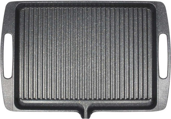 키친아트 빅 로스트팬 전골구이팬 가정용 캠핑용 고기불판, 1개