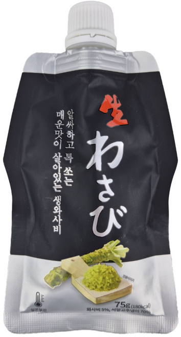 코우 상온 생와사비, 75g, 1개