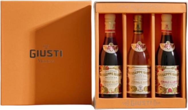 주세페주스티 아그로돌체 화이트+애플+라즈베리 발사믹식초 250ml 3종 세트