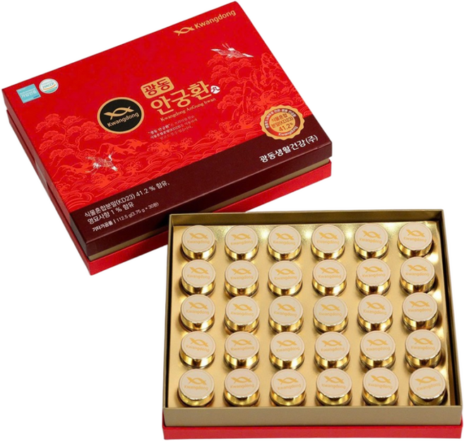 광동 안궁환, 1박스, 30정