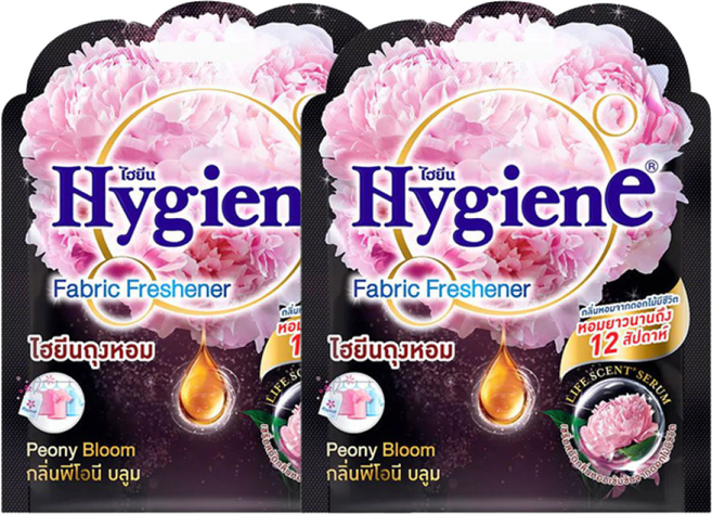 하이젠 옷장용 차량용 퍼퓸 방향제 피오니 블룸, 8g, 2개