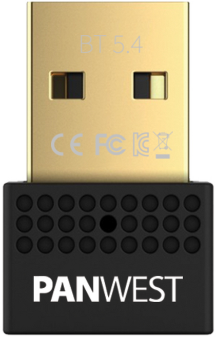 PAN-BT54 블루투스 USB 동글 V5.4, 1개, 기본1, 기본1