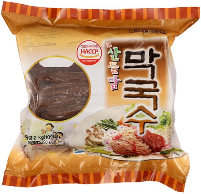 막국수 2KG대자연, 1개, 2kg