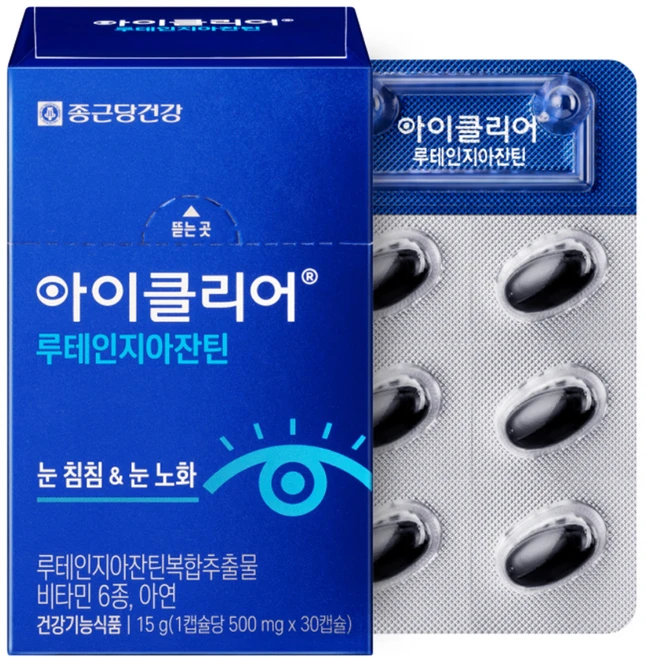 아이클리어 루테인지아잔틴, 30정, 1개 - 쿠팡