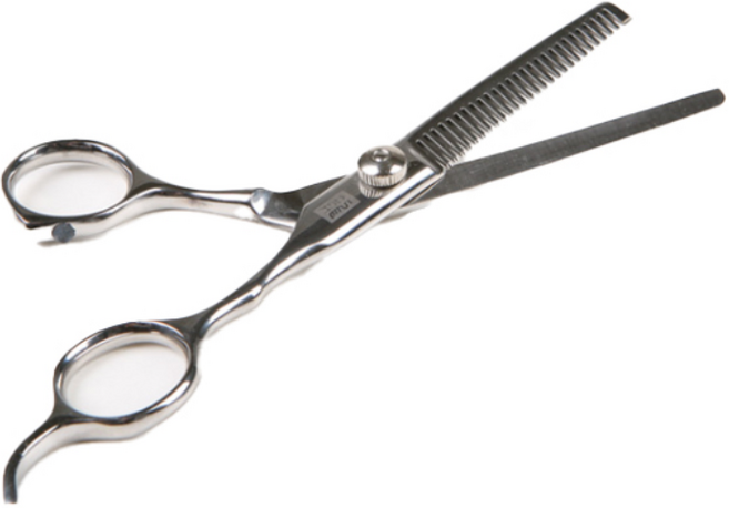 틴닝 헤어 커트 미용 숱가위, 1개