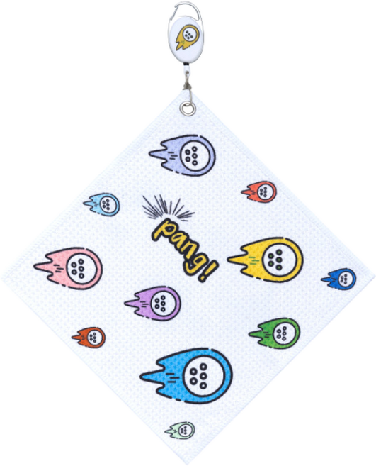 pang! 팡골프 필드용품 골프공 볼타올, 1개, 혼합색상