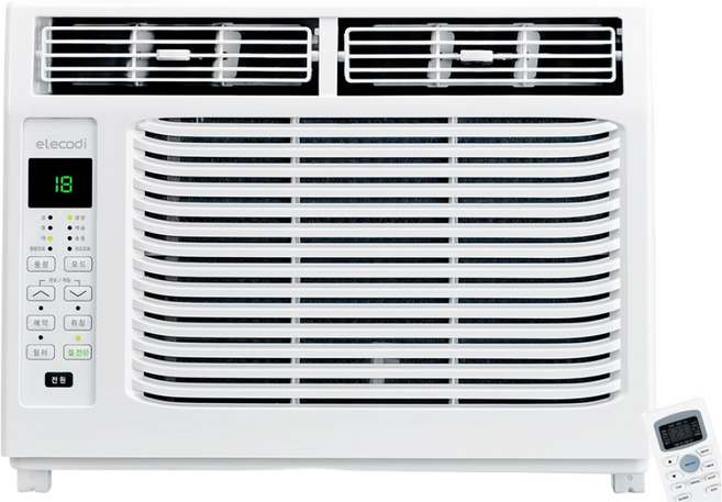 일렉코디 최신형창문형에어컨 당일발송 실외기없는에어컨 창틀에어컨 -HK, 에어컨단독