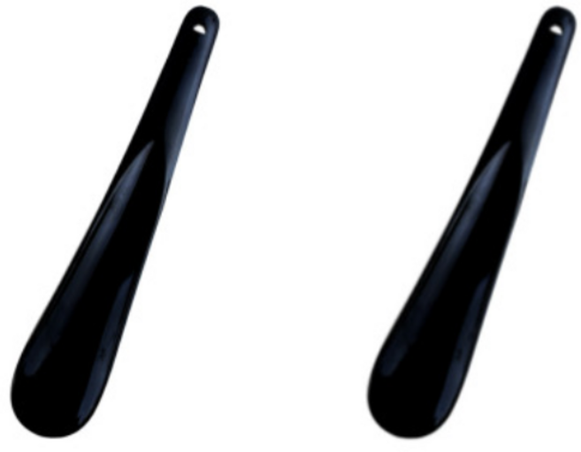 원이네 구두주걱 19.5cm, 블랙, 2개