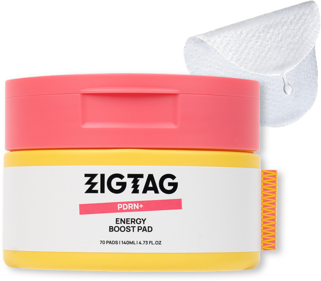 직택 PDRN+ 콜라겐 겔 토너 패드 잡티 모공 진정 잡티 흔적 수분, 1개, 70매입