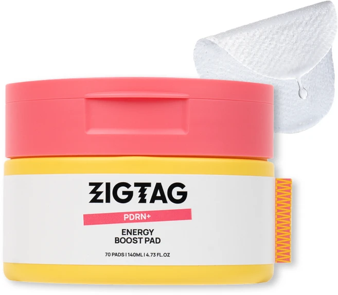 직택 PDRN+ 콜라겐 겔 토너 패드 잡티 모공 진정 잡티 흔적 수분, 1개, 70매입 - 쿠팡